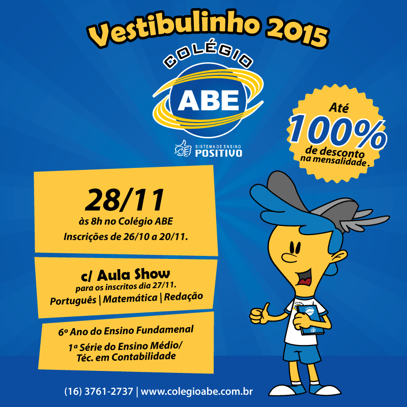 Vestibulinho ABE 2015